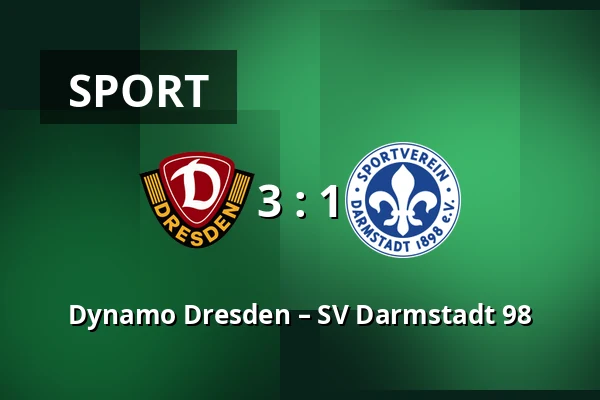 Dynamo Dresden – SV Darmstadt 98 — Rudolf-Harbig-Stadion, Drezno
