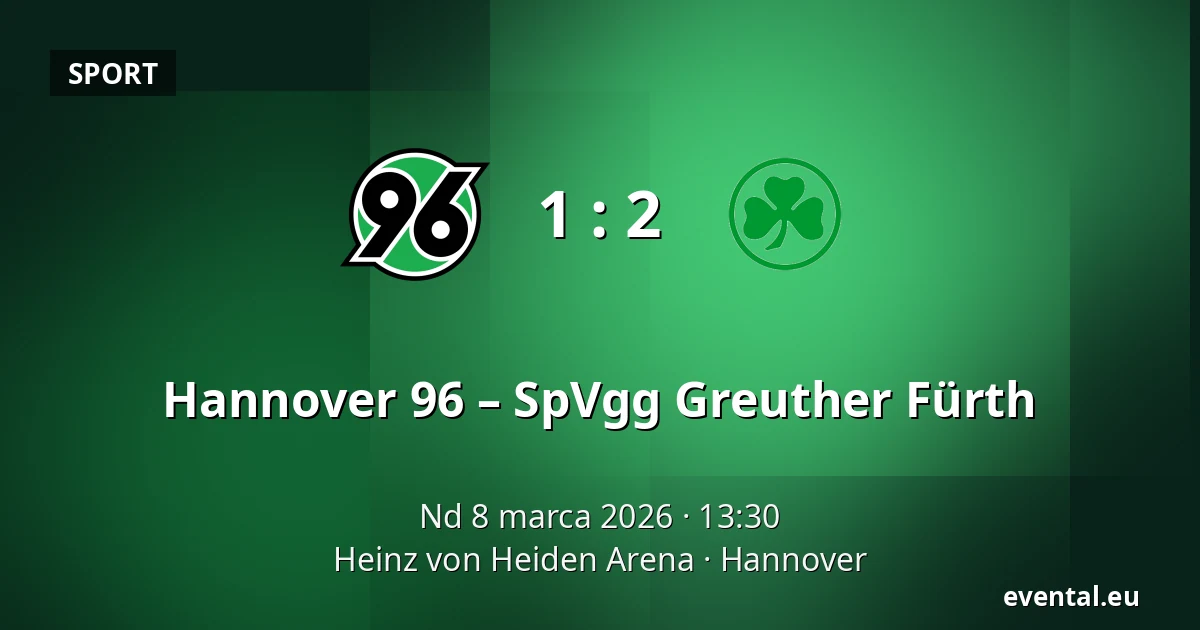 Hannover 96 – SpVgg Greuther Fürth — Heinz von Heiden Arena, Hannover