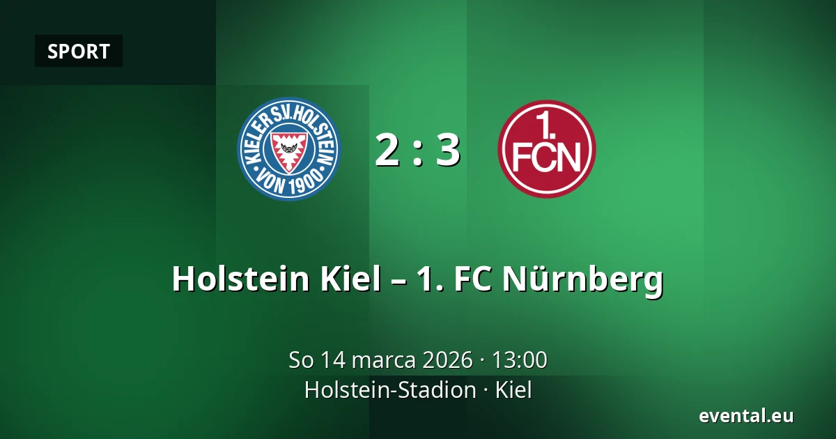 Holstein Kiel – 1. FC Nürnberg — Holstein-Stadion, Kiel