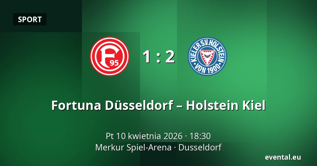 Fortuna Düsseldorf – Holstein Kiel — Merkur Spiel-Arena, Dusseldorf