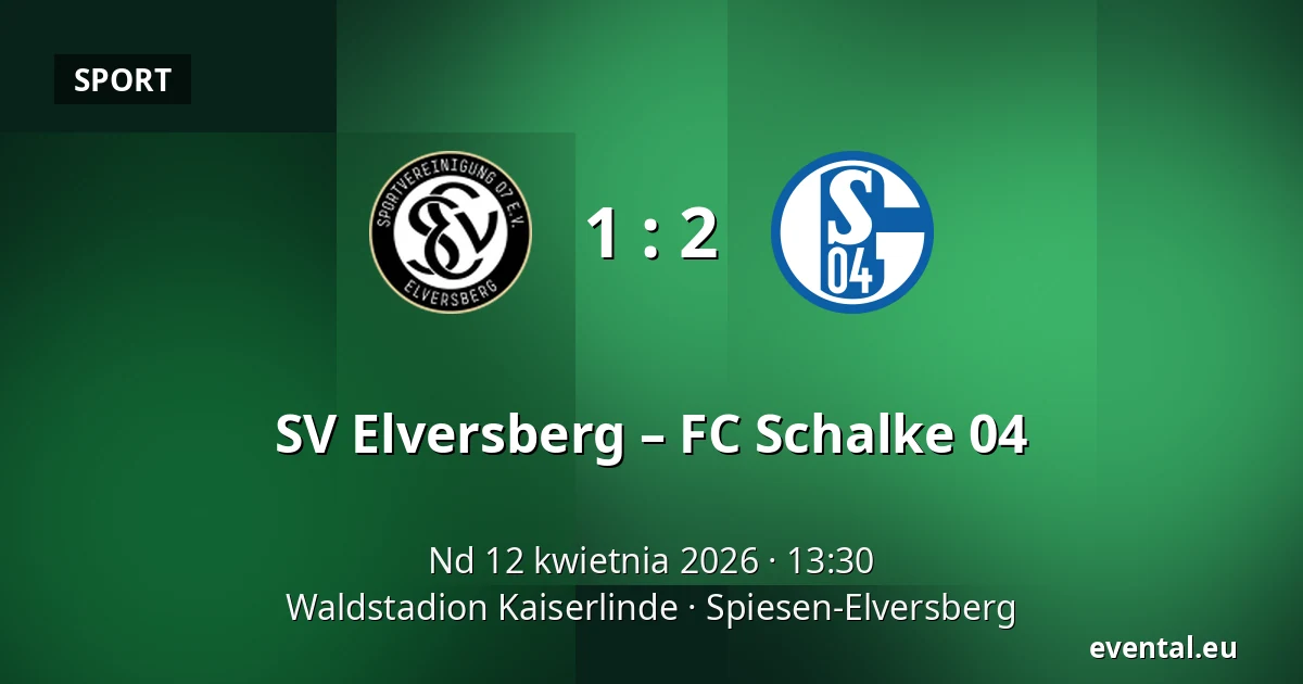 SV Elversberg – FC Schalke 04 — Waldstadion Kaiserlinde, Spiesen-Elversberg