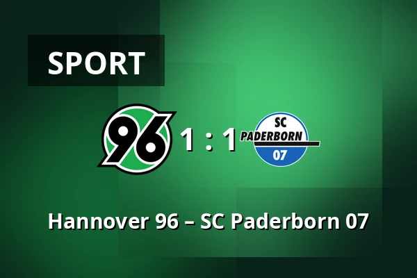 Hannover 96 – SC Paderborn 07 — Heinz von Heiden Arena, Hannover