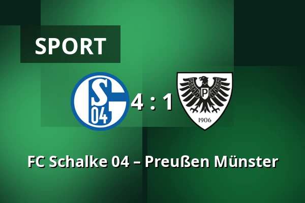FC Schalke 04 – Preußen Münster — Veltins Arena, Gelsenkirchen