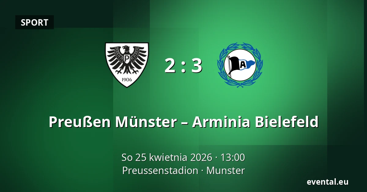 Preußen Münster – Arminia Bielefeld — Preussenstadion, Munster