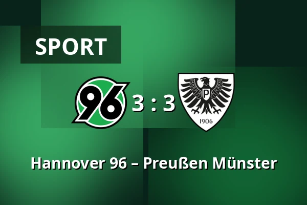 Hannover 96 – Preußen Münster — Heinz von Heiden Arena, Hannover