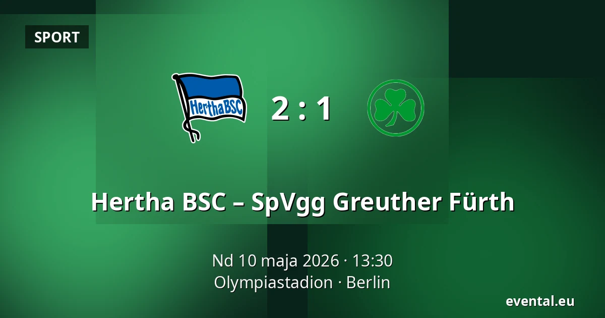 Hertha BSC – SpVgg Greuther Fürth — Olympiastadion, Berlin