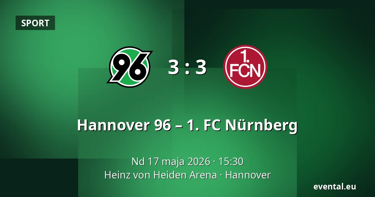 Hannover 96 – 1. FC Nürnberg — Heinz von Heiden Arena, Hannover
