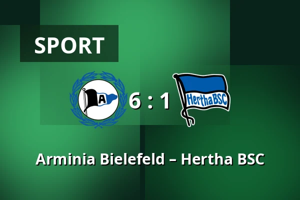 Arminia Bielefeld – Hertha BSC — SchücoArena, Bielefeld