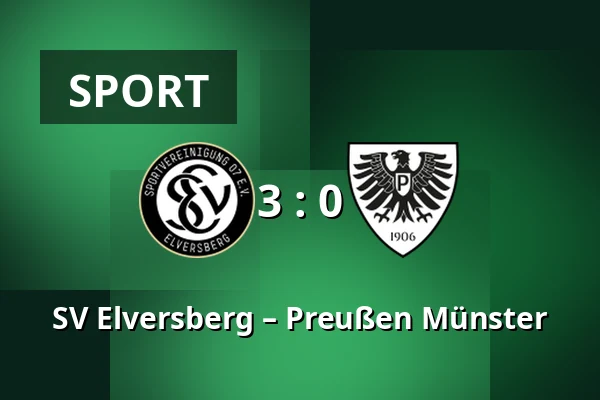 SV Elversberg – Preußen Münster — Waldstadion Kaiserlinde, Spiesen-Elversberg
