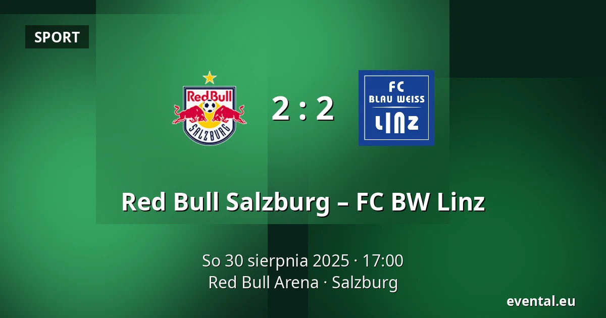 Red Bull Salzburg – FC BW Linz — Red Bull Arena, Salzburg