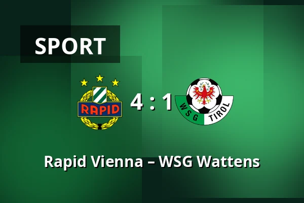 Rapid Vienna – WSG Wattens — Allianz Stadion, Wiedeń