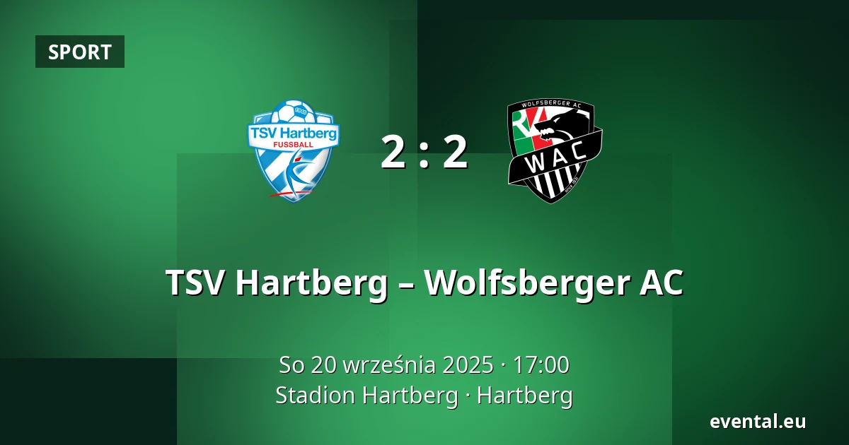 TSV Hartberg – Wolfsberger AC — Stadion Hartberg, Hartberg