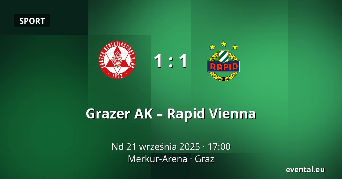 Grazer AK – Rapid Vienna — Merkur-Arena, Graz