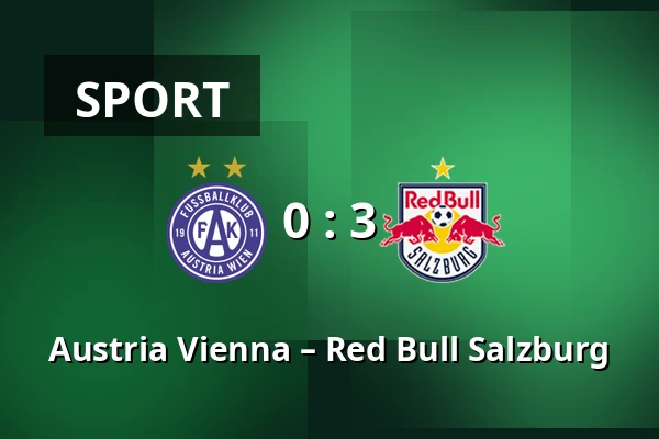 Austria Vienna – Red Bull Salzburg — Generali Arena, Wiedeń