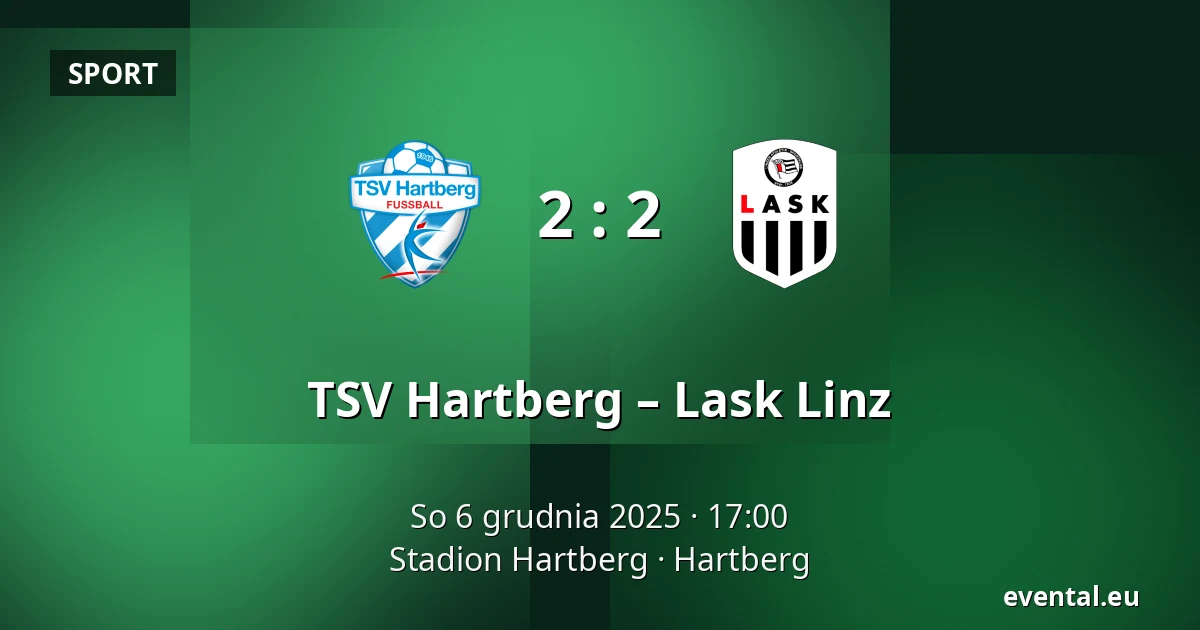 TSV Hartberg – Lask Linz — Stadion Hartberg, Hartberg