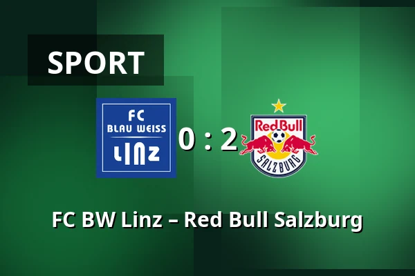 FC BW Linz – Red Bull Salzburg — Hofmann Personal Stadion, Linz