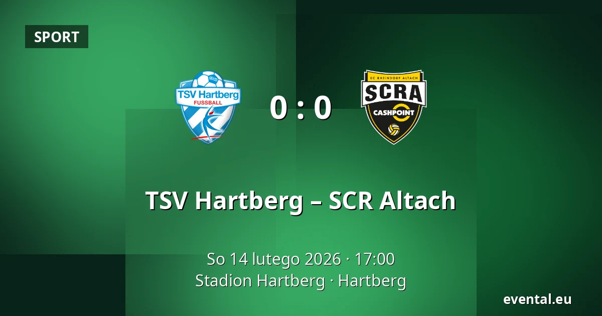 TSV Hartberg – SCR Altach — Stadion Hartberg, Hartberg