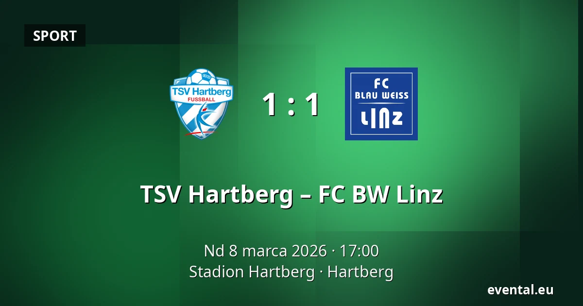 TSV Hartberg – FC BW Linz — Stadion Hartberg, Hartberg