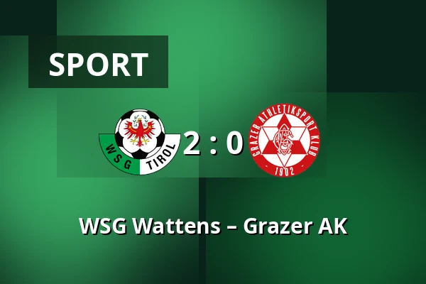 WSG Wattens – Grazer AK — Tivoli Stadion Tirol, Innsbruck