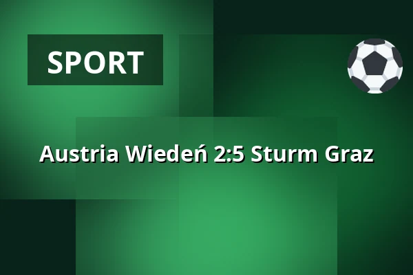 Austria Wiedeń - Sturm Graz — Generali Arena, Wiedeń