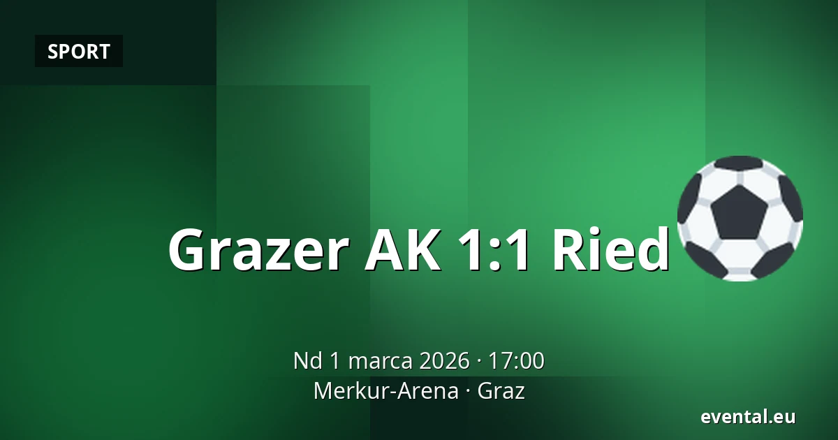 Grazer AK - Ried — Merkur-Arena, Graz