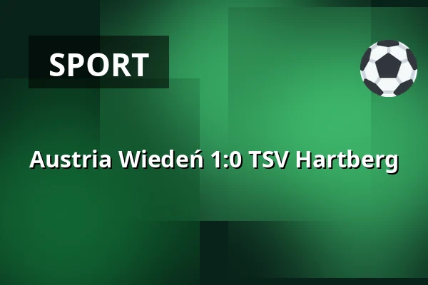 Austria Wiedeń - TSV Hartberg — Generali Arena, Wiedeń