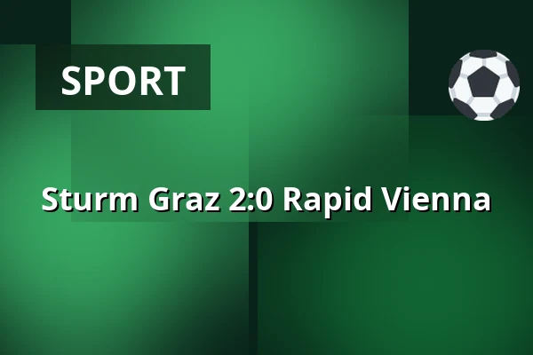 Sturm Graz - Rapid Vienna — Merkur-Arena, Graz