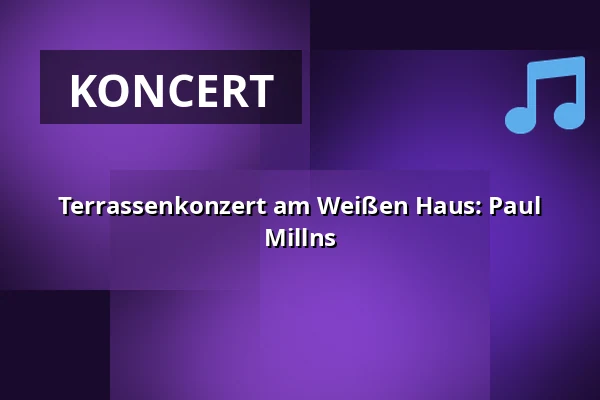 Terrassenkonzert am Weißen Haus: Paul Millns — Weißes Haus Markkleeberg, Markkleeberg