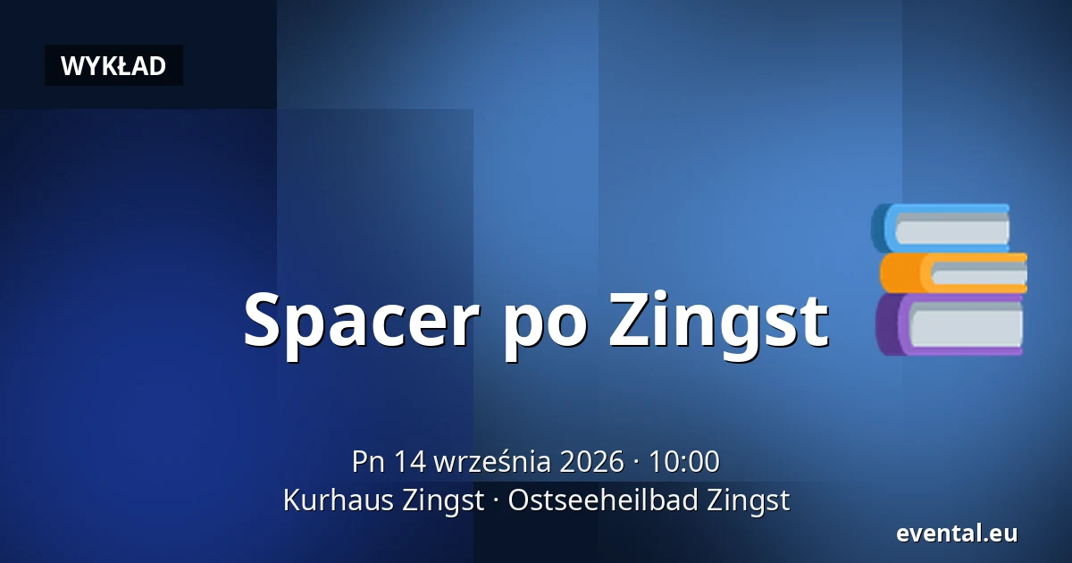 Spacer po Zingst — Kurhaus Zingst, Ostseeheilbad Zingst