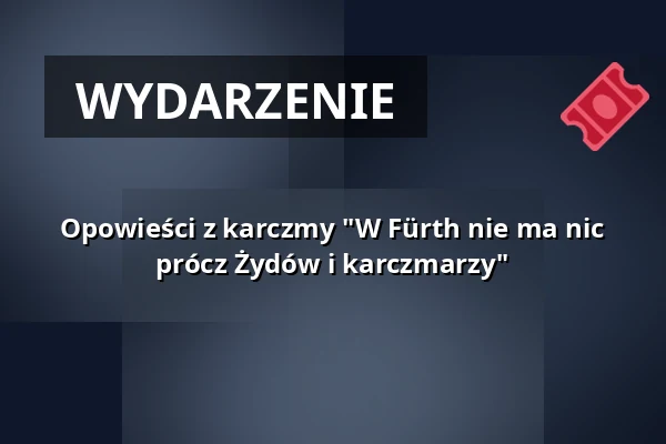 Opowieści z karczmy "W Fürth nie ma nic prócz Żydów i karczmarzy" — Gauklerbrunnen, Fürth