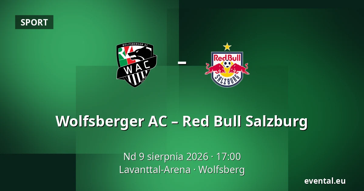 Wolfsberger AC – Red Bull Salzburg — Lavanttal-Arena, Wolfsberg