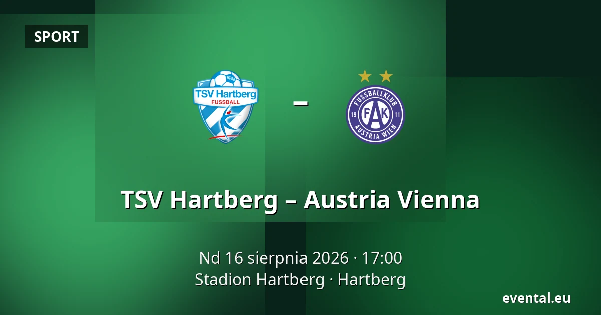 TSV Hartberg – Austria Vienna — Stadion Hartberg, Hartberg