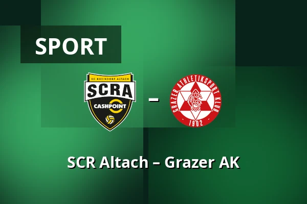 SCR Altach – Grazer AK — Cashpoint-Arena, Altach