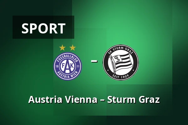 Austria Vienna – Sturm Graz — Generali Arena, Wiedeń