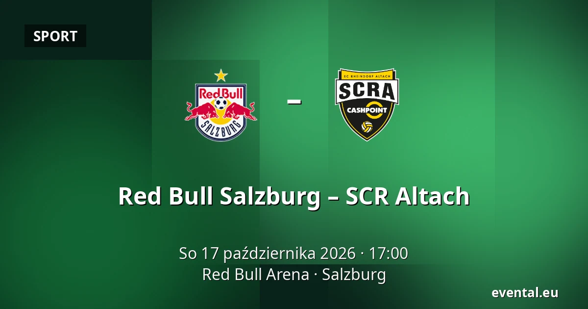 Red Bull Salzburg – SCR Altach — Red Bull Arena, Salzburg