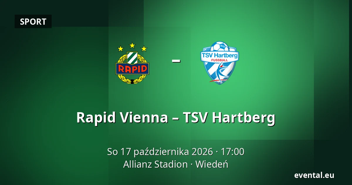 Rapid Vienna – TSV Hartberg — Allianz Stadion, Wiedeń