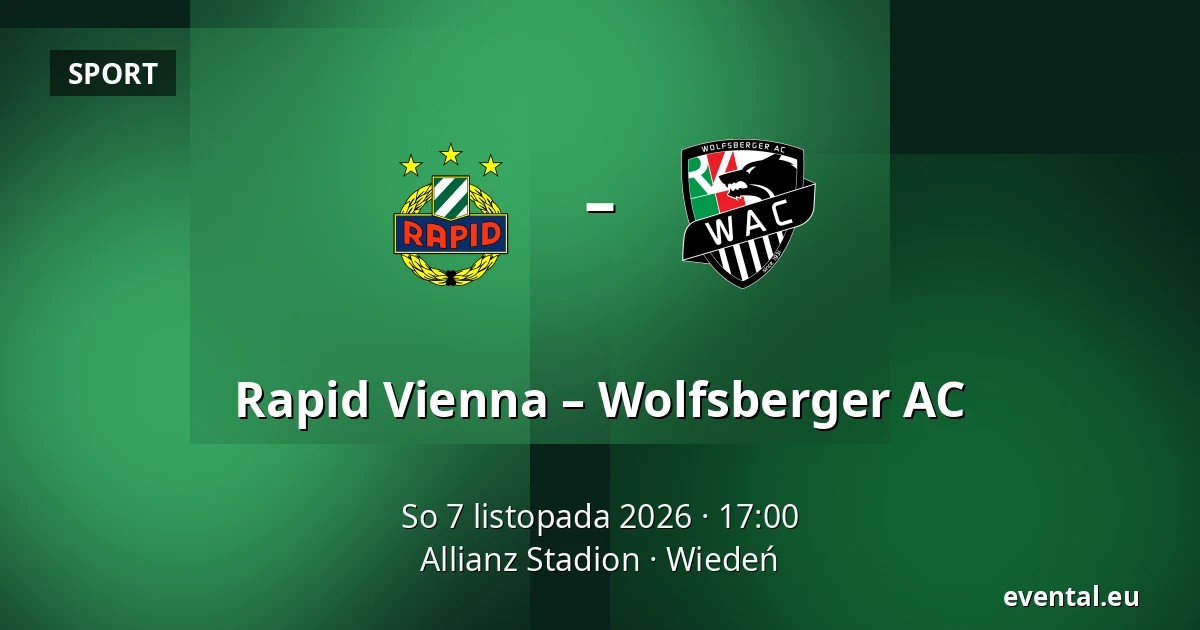 Rapid Vienna – Wolfsberger AC — Allianz Stadion, Wiedeń