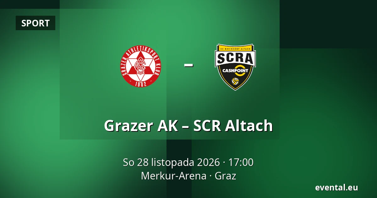 Grazer AK – SCR Altach — Merkur-Arena, Graz