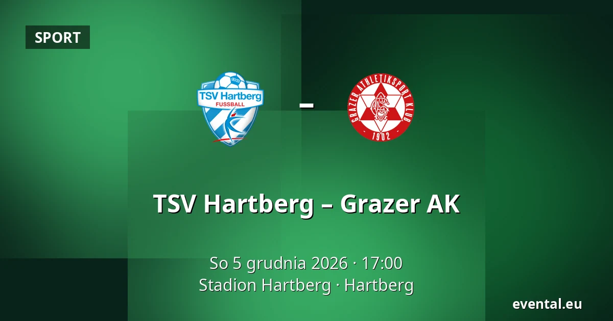 TSV Hartberg – Grazer AK — Stadion Hartberg, Hartberg