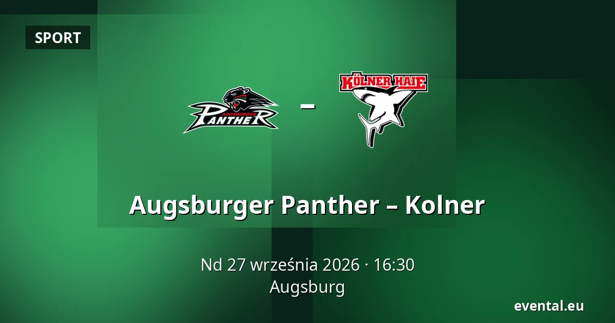 Augsburger Panther – Kolner — Augsburg