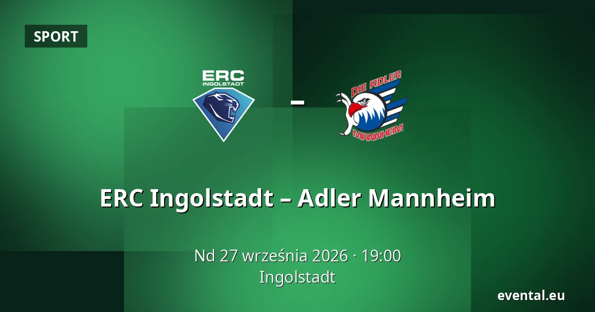 ERC Ingolstadt – Adler Mannheim — Ingolstadt