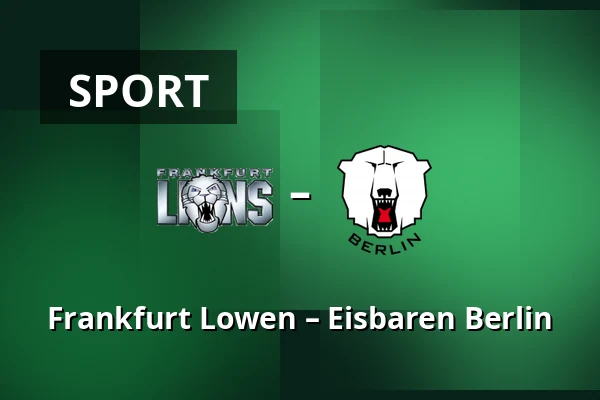 Frankfurt Lowen – Eisbaren Berlin — Frankfurt nad Menem
