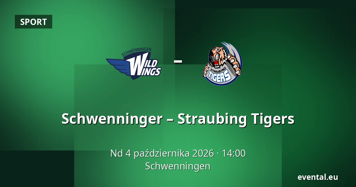 Schwenninger – Straubing Tigers — Schwenningen