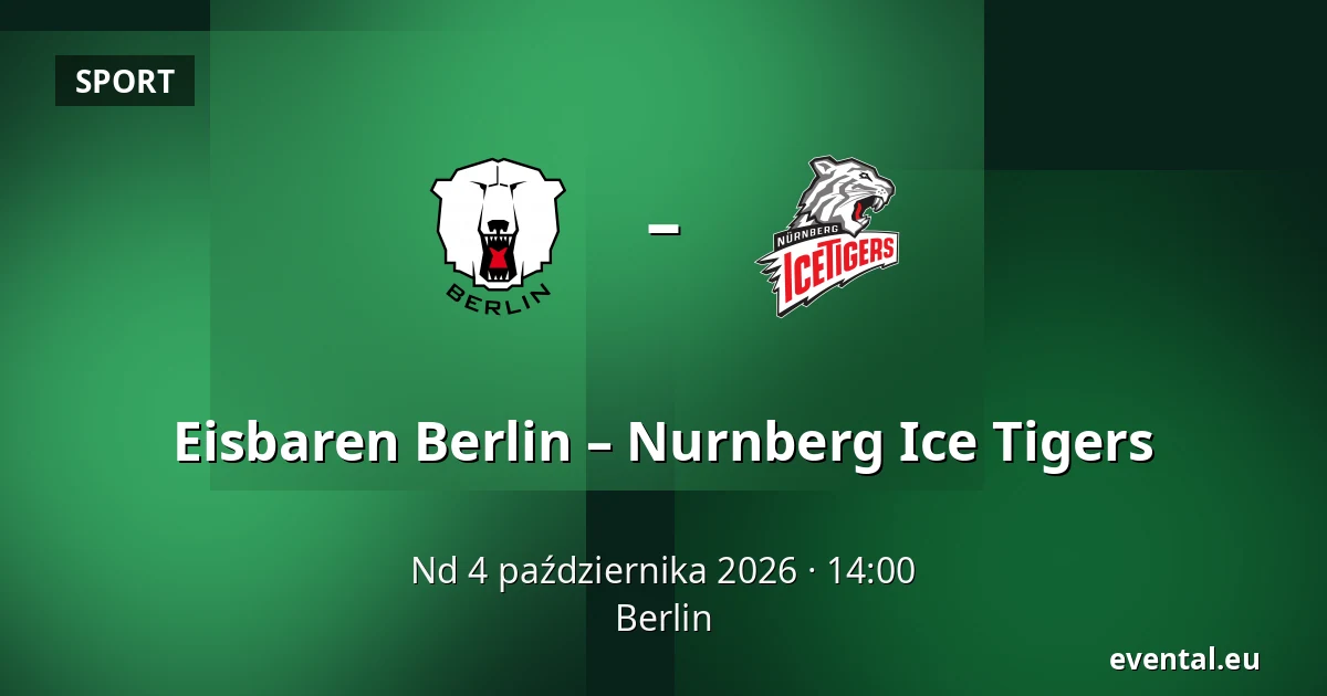 Eisbaren Berlin – Nurnberg Ice Tigers — Berlin