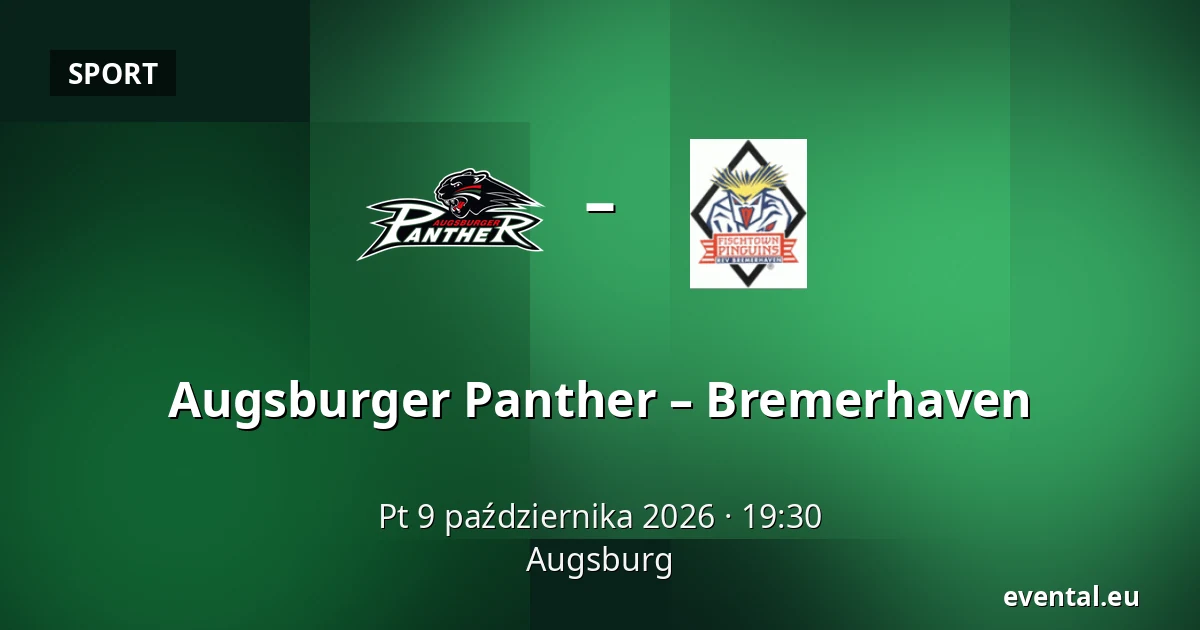Augsburger Panther – Bremerhaven — Augsburg