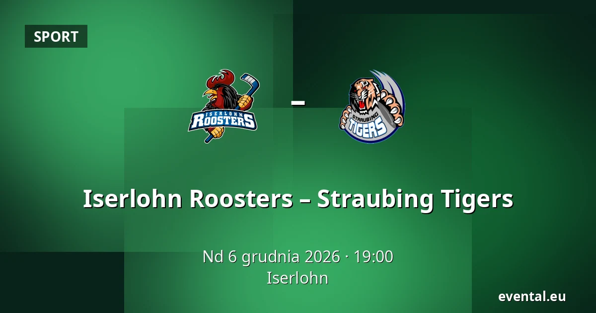 Iserlohn Roosters – Straubing Tigers — Iserlohn