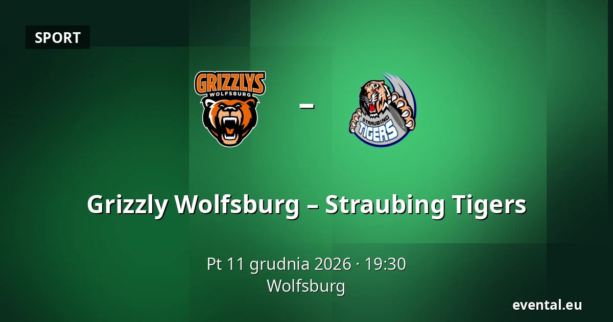 Grizzly Wolfsburg – Straubing Tigers — Wolfsburg
