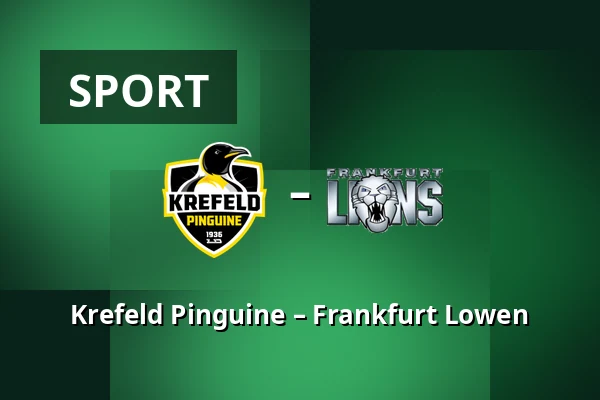 Krefeld Pinguine – Frankfurt Lowen — König Palast, Krefeld