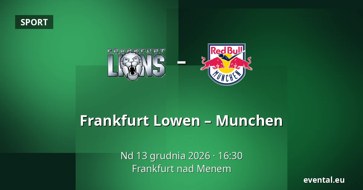 Frankfurt Lowen – Munchen — Frankfurt nad Menem