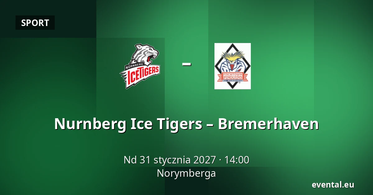 Nurnberg Ice Tigers – Bremerhaven — Norymberga